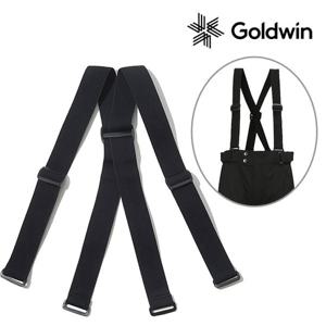 골드윈 스키멜빵 서스펜더 스키복 바지 착용
