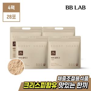 [비비랩]바비쉐이크 곡물맛 4팩(28포) 한끼식사대용 프로틴