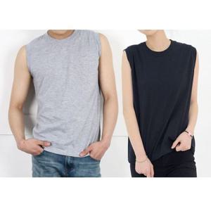 남자 면 티셔츠 민소매 나시 여름옷 얇은옷 무지