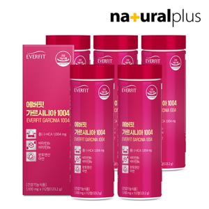 에버핏 가르시니아 1004 112정 5박스 (40주분) /HCA 체지방감소
