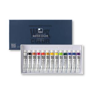 신한 전문가용 수채화 물감 7.5ml 13색 세트