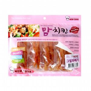 맘쿡 맘치킨 치킨 그릴 꽈베기 300g 대용량 애견간식