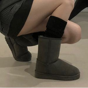 (PP1547)여성 겨울신발 털부츠 방한화 미들부츠 퍼부츠 털신