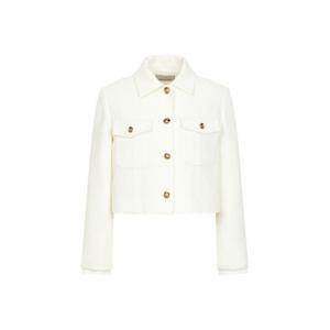 [보브]커프 포인트 트위드 자켓7154110005