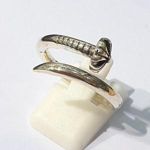 [블루케이] silver 순은반지반지231213-14꼬임십자가