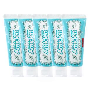 아미덴 어린이 저불소 치약 5개 60g 딸기향 유아 아기 초등학생