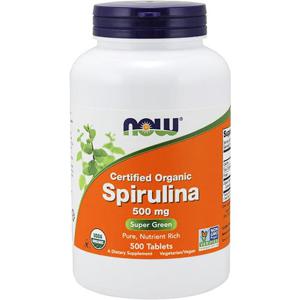나우 스피룰리나 500 mg 500 타블렛