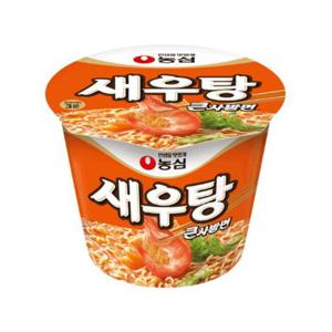 [농심] 새우탕 큰사발면 115g x 16개입
