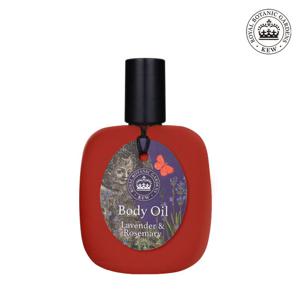 [KEW 큐가든] 영국 직수입 라벤더&로즈마리 바디오일 100ml 1개