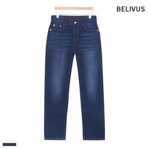 빌리버스 남자 청바지 일자 데님 팬츠 BWS043 남성 스판 바지