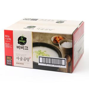 [CJ]비비고 사골곰탕 500g x 12개