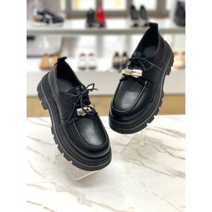 [앙세르]캐주얼 너클 논슬립 5cm 통굽로퍼 ANS24DS8555FP