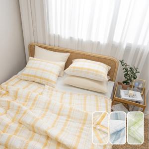 케렌시아 샤브레 시어서커 여름이불패드세트 SS