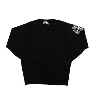 [로로모다] 스톤아일랜드 로고 주니어 니트 / 7716507A1-V0029