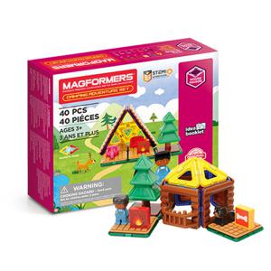 [짐보리플레이앤뮤직]맥포머스 캠핑 어드벤처 세트