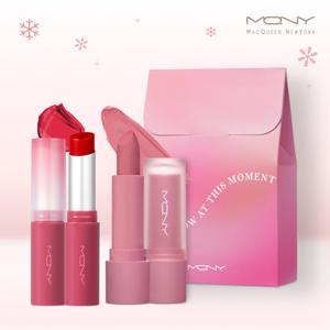[GS단독][1+ 1+ 1]맥퀸뉴욕 글로우 멜팅 & 파우더 매트 립스틱 + 기프트박스