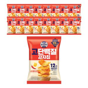이지프로틴 고단백질 감자칩 매콤치즈맛 50g x16개