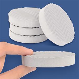 원형 진동방지패드 4P 세탁기 러닝머신 소음 진동방지