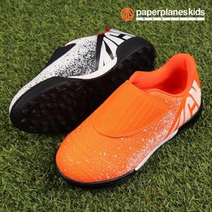 [페이퍼플레인키즈]PK7303 키즈 풋살화 아동 주니어 축구화 유소년 초등 학생 어린이 여성 여자 찍찍이