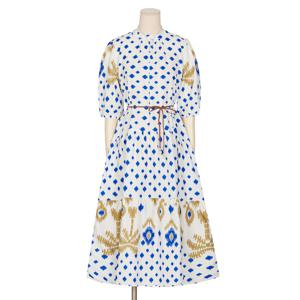 [포커스]에스닉나염리본넥롱원피스 PBINF4M1OP3611