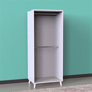 (착불)우아미가구 칼런 시스템장 오픈형 옷장 800