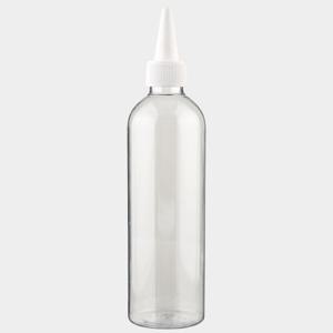 상세정보참조 화이트 뾰족캡 투명 용기 250ml 플라스틱 화장품용기 공병 소분병 여행 상세정보참조