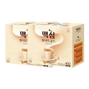 동서식품 맥심 화이트골드 믹스 400개입 2개