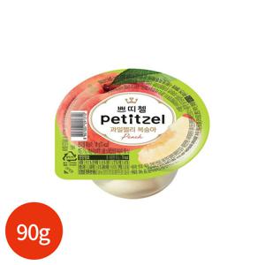 CJ 쁘띠첼 복숭아 과일젤리 90g x 5개