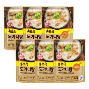 [오뚜기] 오뚜기 종로식 도가니탕 500g 6개