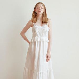 바풀 LL44042-31 여성잠옷 순면 원피스 파자마 여름 잠옷