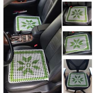 옥돌 크리스탈 좌식 방석 초자방석 다용도 구슬방석