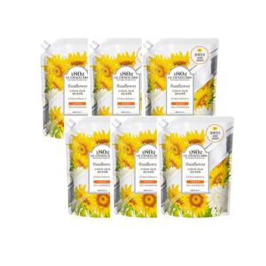 르샤트라 실내건조 유연제 선플라워 1.6L 리필 6개입