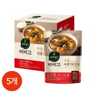 CJ 비비고 사골 시래기 된장국 460g x 5개