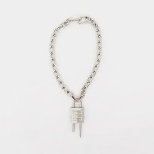 지방시 4G로고 자무쇠 펜던트 체인 남성 목걸이 BN00BMF003 040