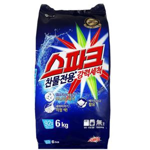 스파크 6kg 가루 세탁세제 일반드럼 겸용