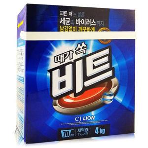비트 지함 4kg 가루 세탁세제