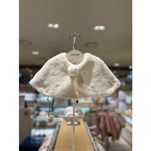 압소바CH 마리에 퍼 케이프 AZ7-26203 유아 크리스마스 케이프 백일 돌 조카선물