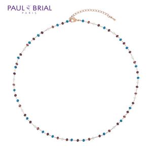 폴브리알 PJBN0221 비즈 목걸이(BLUE)