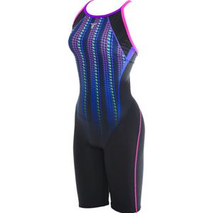 여자 실내 수영복 토네이도 반신 강습용 스윔웨어 카타레나 블랙