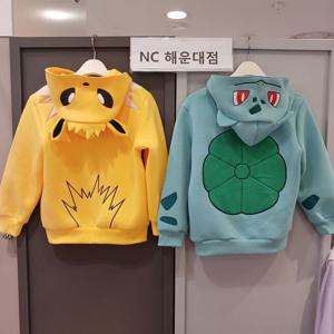 [오후]와우~ 쥬피썬더~이상해씨~포켓몬 코스튬 후드집업 OHJM24W1C