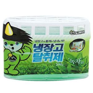 산도깨비 녹차 냉장고 탈취제 200g 2P 살균 냄새제
