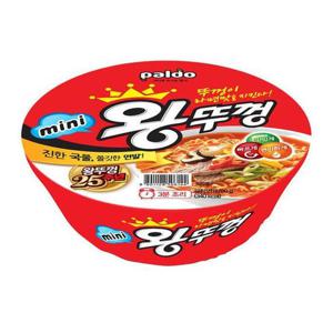 [팔도] 팔도 미니 왕뚜껑 컵라면 12개입 12개입 80g