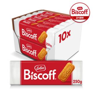 로투스 비스코프 비스킷 250g x 10개 1박스
