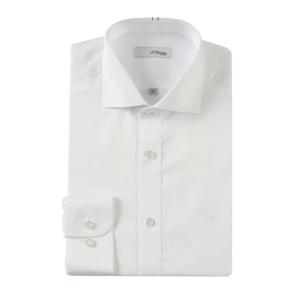 [에스티듀퐁(셔츠)]와이셔츠룩/화이트 슬림핏 카라뒷고대 포인트 정장룩코디 SE4FM21LS303SWH