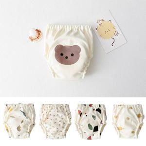[조이멀티]우유병 크림패턴 배변훈련팬티 랜덤2개 305058