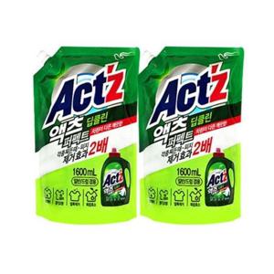 액츠 퍼펙트 딥클린 1.6L x 2