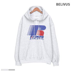 [빌리버스]빌리버스 남자 후드티 긴팔 면 로고 티셔츠 BNE047