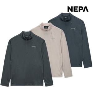 네파 남성 간절기 등산 티셔츠 아웃도어 긴팔 집업티 7K55401