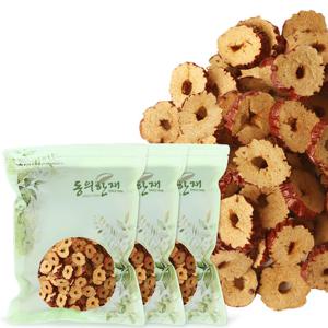 동의한재 대추칩 건대추 슬라이스 대추과자 1kg x 3개