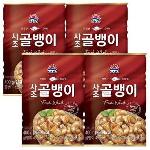 사조 자연산 골뱅이 400g 4개
